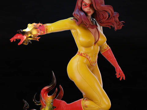 파이어스타 3D 프린트 모델