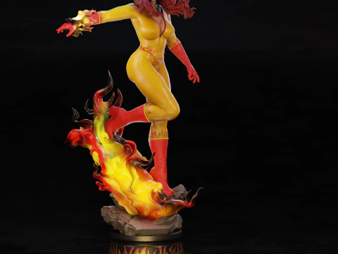Firestar 3D Print Model