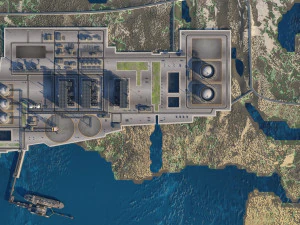 Port terminal 3D Model