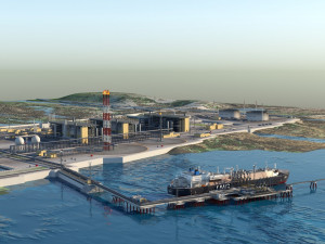 Port terminal 3D Модель
