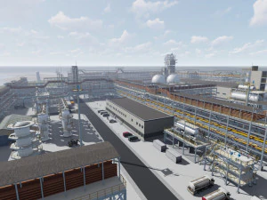 Factory 3D Model