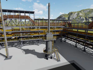 Factory 3D Model