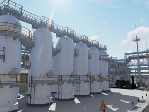 Factory 3D Model