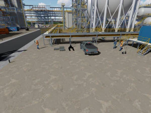 Factory 3D Model