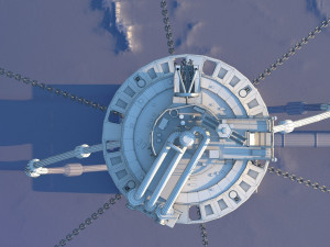 Buoy SPM Modello 3D