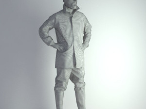 Man Worker Safety 3D-Modell