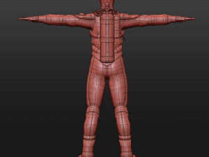 Diver - Dry Suit Modelo 3D