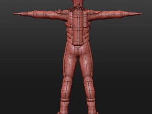 Diver - Dry Suit 3D Model