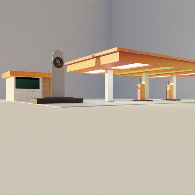 indian petrol pump 3dmodel 3D मॉडल .c4d .max .obj .3ds .fbx .stl .blend 