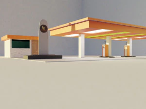 3D модель индийского бензонасоса 3D Модель