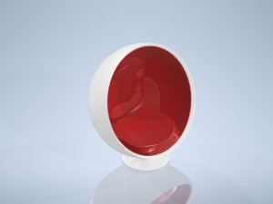 modern chair seating outdoor indoor 3D Model