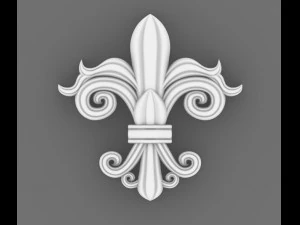 fleur de lis 3D Model