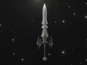 pedang almace Model 3D