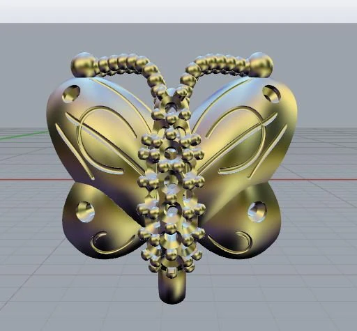 pandora butterfly 3D Print Model .c4d .max .obj .3ds .fbx .stl .blend
