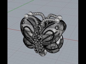 pandora butterfly 3D-printmodel