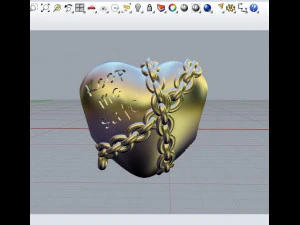 corazon pandora Modelo de impresión 3D