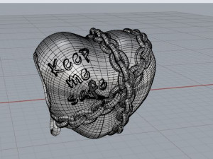pandora heart 3D-printmodel