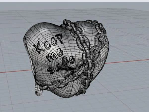 pandora heart 3D Print Model