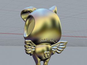 Piggy pandora 3Dプリントモデル