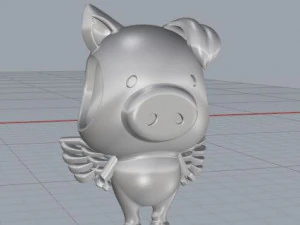 Piggy pandora 3D Print Model