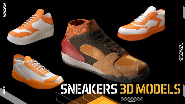 7shoe Modelo 3D .c4d .max .obj .3ds .fbx .stl .blend 