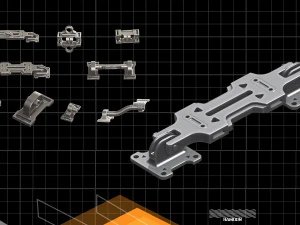 Hard Surface KITBASH190 DETAILS 3D Model
