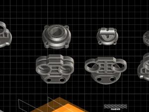 Hard Surface KITBASH190 DETAILS 3D Model
