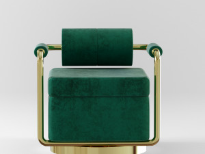 anderson armchair 3Dモデル