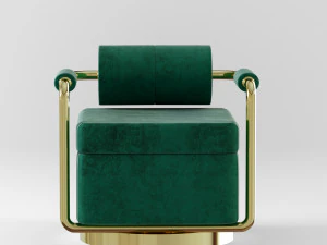 anderson armchair 3D Model