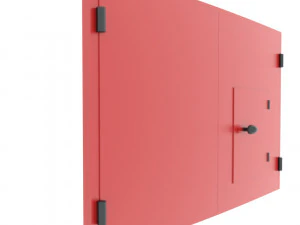 bramy garażowe Model 3D