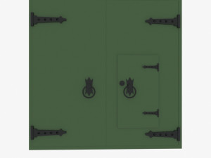 barn gates 3D Model