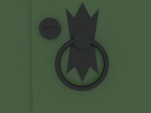 barn gates 3D Modell