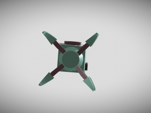 lowpoly robot 3D 모델