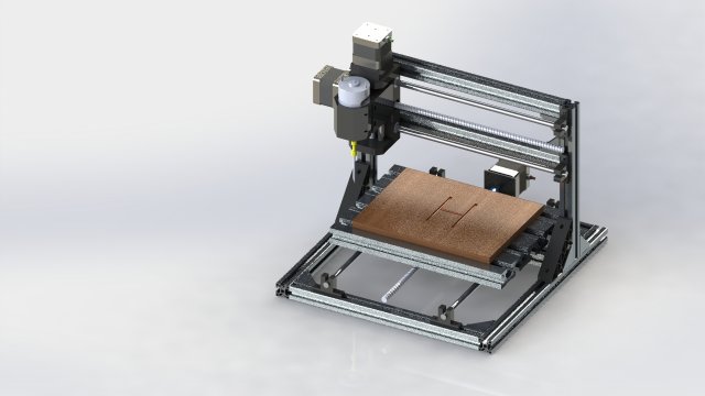 cnc machine 3D Model .c4d .max .obj .3ds .fbx .stl .blend 