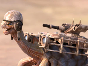 Zbiornik ż&oacute;łwia Model 3D