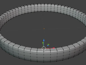 Pierścieńpodstawowy Model 3D