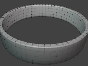 Pierścieńpodstawowy Model 3D