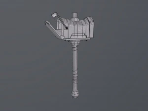 axe mail box 3D Model