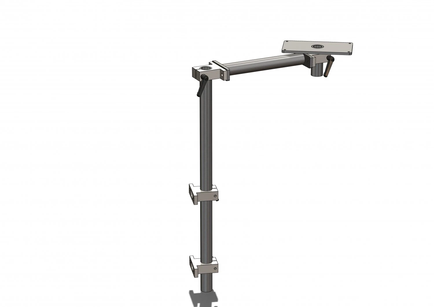 pivoting table support rotation camper 3D Model .c4d .max .obj .3ds .fbx .stl .blend 