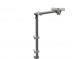 pivoting table support rotation camper Modello 3D