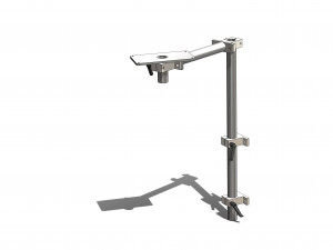 pivoting table support rotation camper Modello 3D