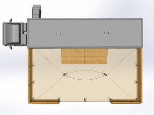 exhibition stand truck tent 3D Model