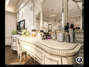 neo classic bedroom02 3D Model