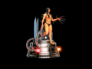3d sculpture lady deathstrike x 3D Принт Модель