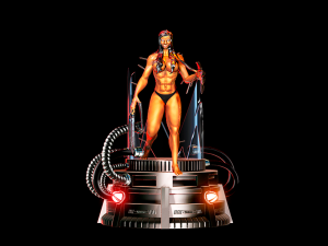 3d sculpture lady deathstrike x 3D Принт Модель