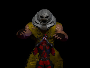 deadpool and juggernaut 3d sculpture Modelo de impresión 3D