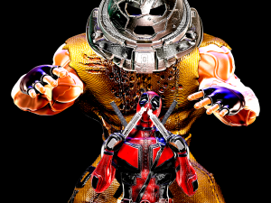 deadpool and juggernaut 3d sculpture 3D 打印模型