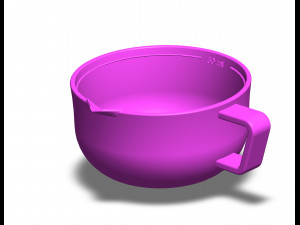 measuring cup suitable for 3d print 3d print model 3D प्रिंट मॉडल