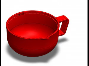 measuring cup suitable for 3d print 3d print model 3D Print Model