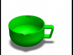 measuring cup suitable for 3d print 3d print model 3D Print Model